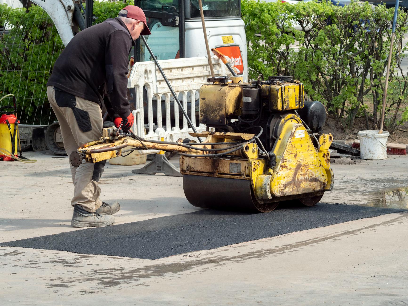 Rozbudowa drogi Łapy Wysokie Mazowieckie - roboty drogowe na trasie
